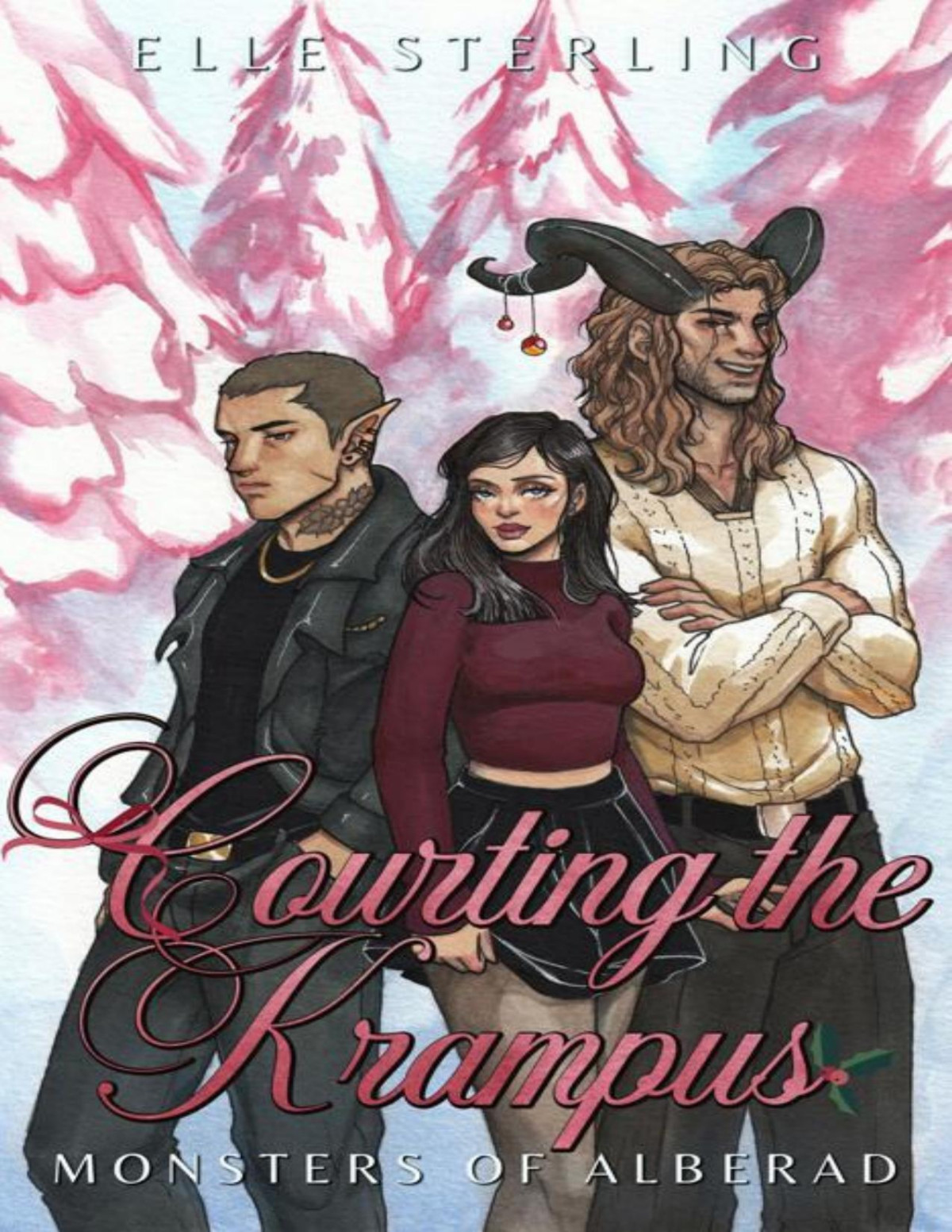 Courting The Krampus An Mmf Monster Romance Monsters Of Alberad Elle Sterling