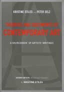 Theories And Documents Of Contemporary Art Kristine Stiles Peter Selz