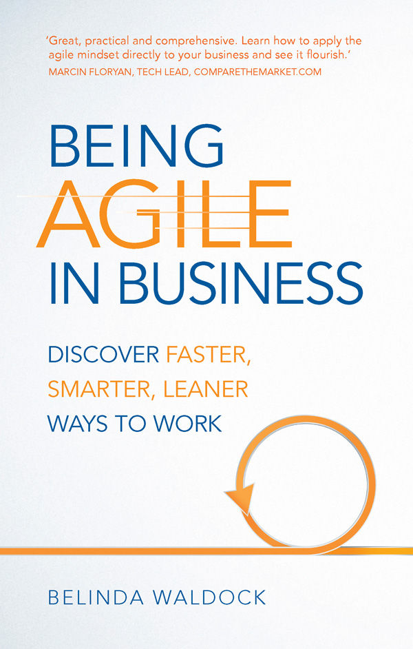 Being Agile In Business Waldock Belinda