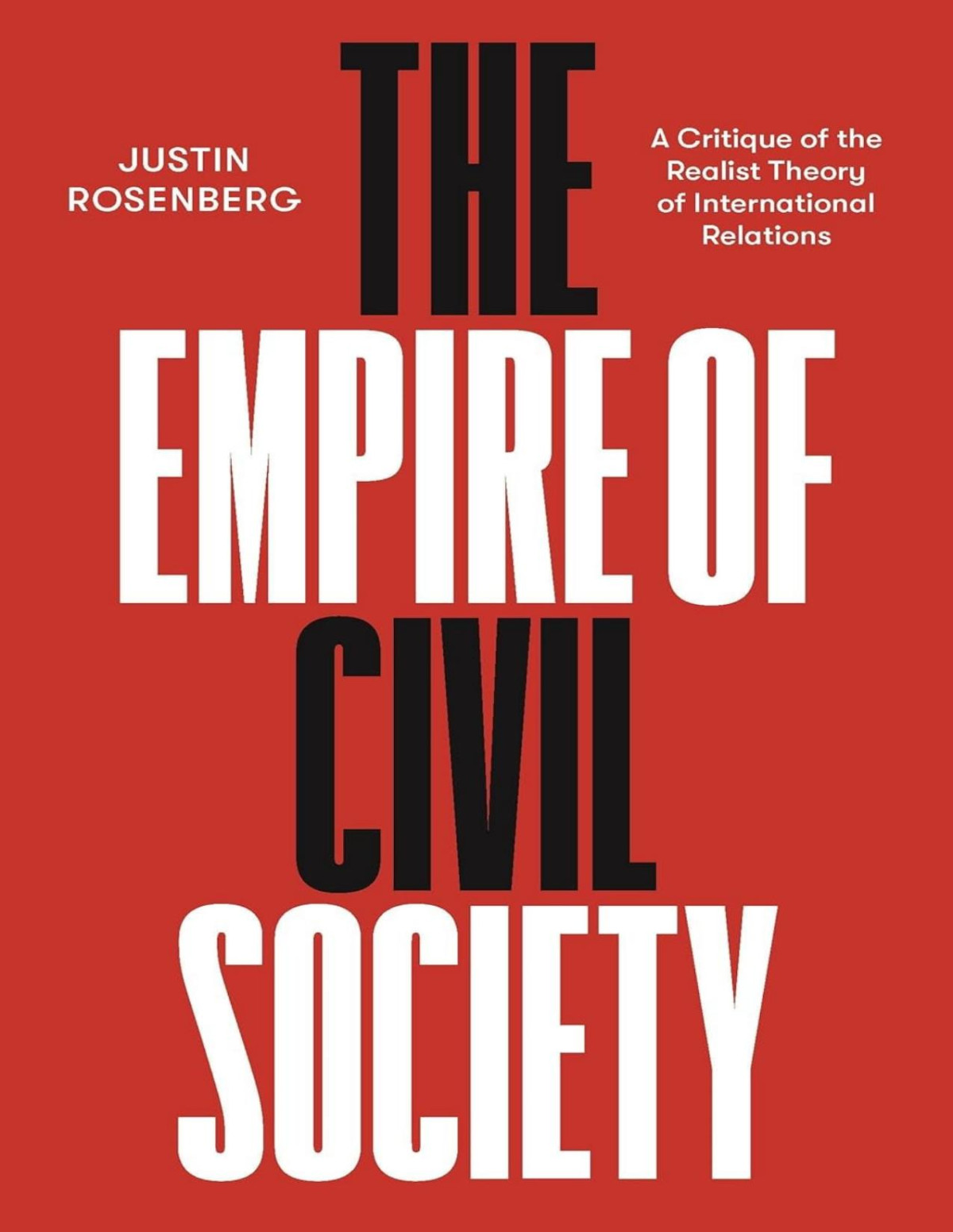 The Empire Of Civil Society A Critique Of The Realist Theory Of International Relations Justin Rosenberg