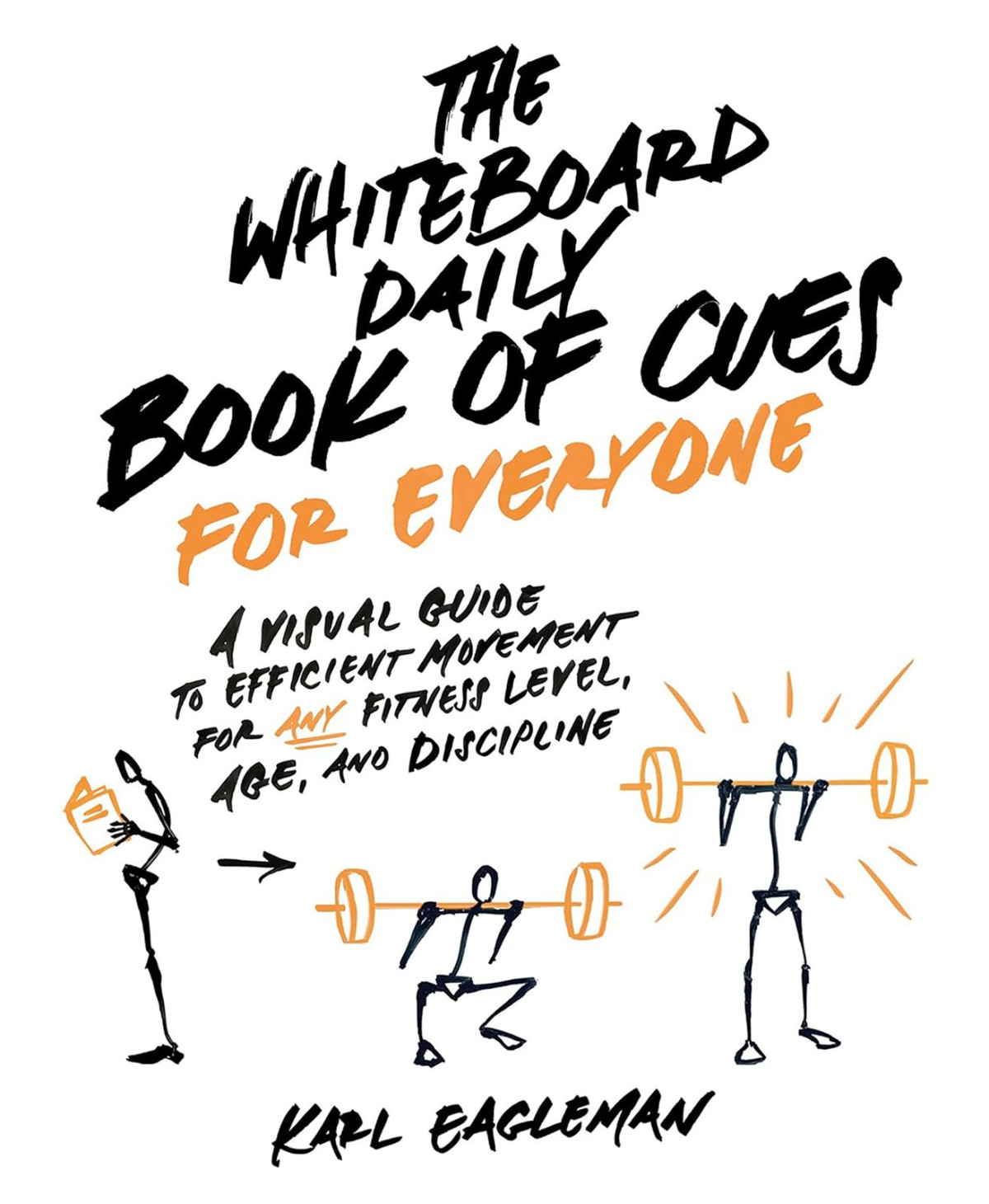 The Whiteboard Daily Book Of Cues For Everyone A Visual Guide To Efficient Movement For Any Fitness Level Age And Discipline Karl Eagleman