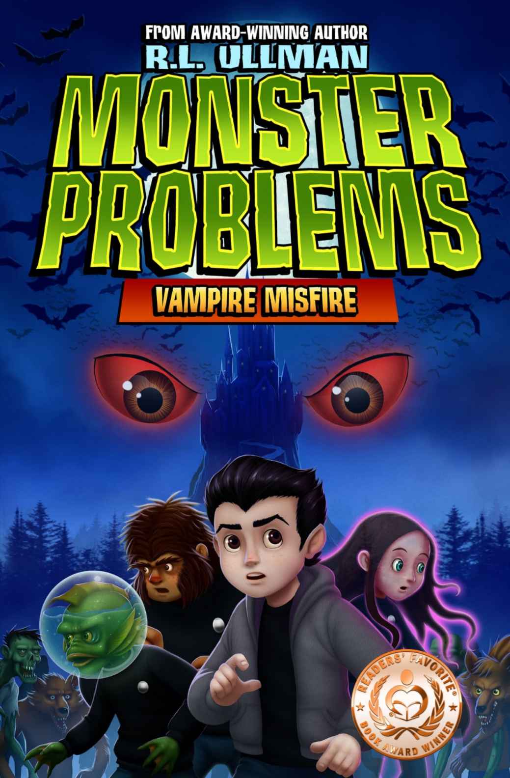 Monster Problems Vampire Misfire Rl Ullman Ullman Rl