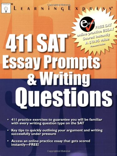 411 Sat Essay Prompts Writing Questions Learningexpress Editors