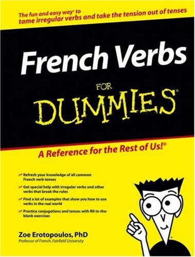 French Verbs For Dummies Bilingual Zoe Erotopoulos