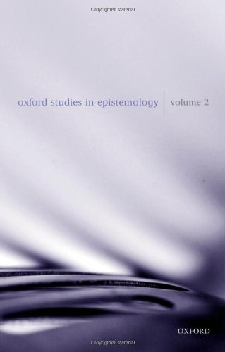 Oxford Studies In Epistemology Tamar Szabo Gendler John Hawthorne