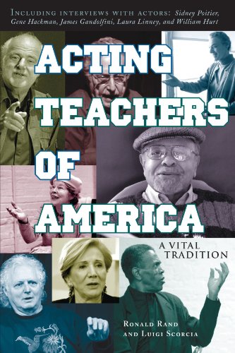 Acting Teachers Of America A Vital Tradition 1st Ronald Rand
