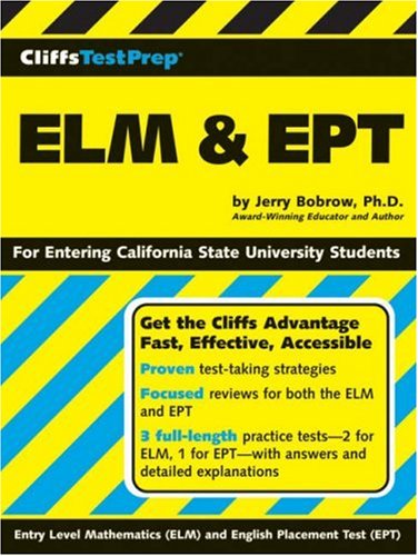 Cliffstestprep Elm Ept Jerry Bobrow Phd