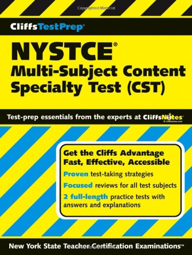 Cliffstestprep Nystce Multisubject Content Specialty Test American Bookworks Corporation