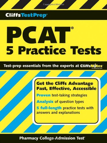 Cliffstestprep Pcat 5 Practice Tests American Bookworks Corporation