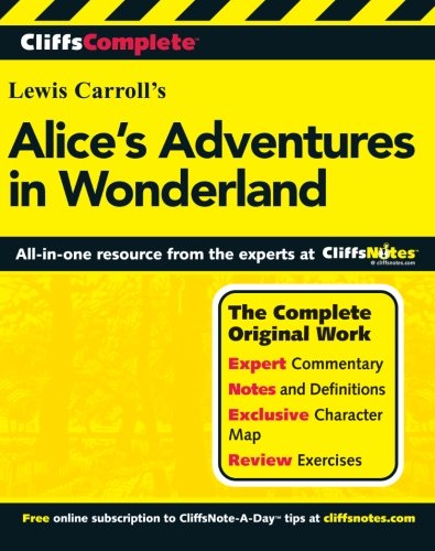Alices Adventures In Wonderland Cliffscomplete Lewis Carroll