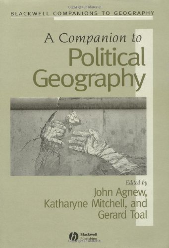 A Companion To Political Geography 1st Edition John A Agnew