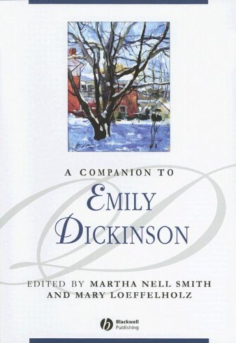 A Companion To Emily Dickinson Martha Nell Smith Mary Loeffelholz