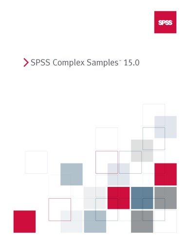 Spss Complex Samples 150 Manual 1st Edition Inc Spss