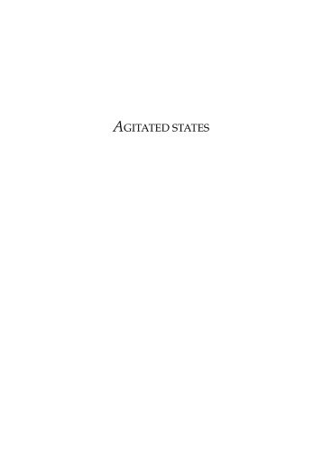 Agitated States Performance In The American Theater Of Cruelty Anthony James Kubiak