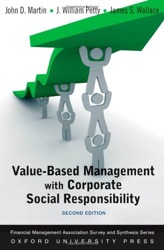 Value Based Management With Corporate Social Responsibility 2nd Edition John D Martin