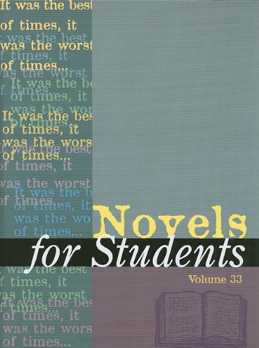 Novels For Students Presenting Analysis Context Criticism On Commonly Studied Novels Sara Constantakis