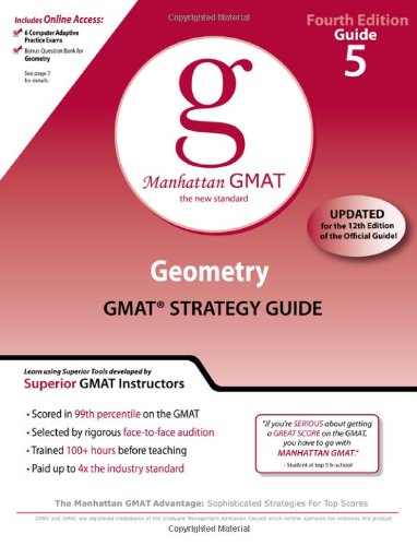 Geometry Gmat Strategy Guide 4th Manhattan Gmat