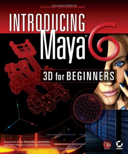 Introducing Maya 6 3d For Beginners Papchrtc Dariush Derakhshani