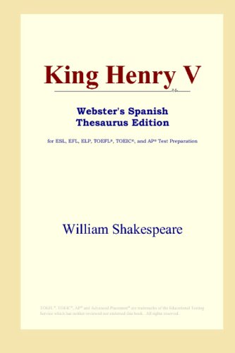 King Henry V William Shakespeare