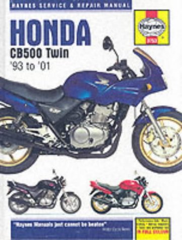 Honda Cb500 Service And Repair Manual 19932001 Haynes Service Repair Manuals Phil Mather