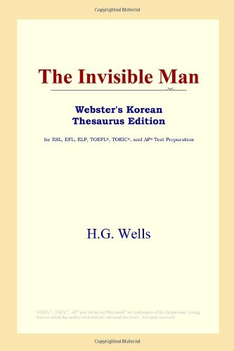 The Invisible Man Websters Korean Thesaurus Edition Hg Wells