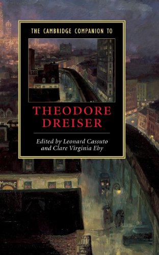 The Cambridge Companion To Theodore Dreiser Leonard Cassuto Clare Virginia Eby