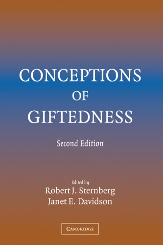 Conceptions Of Giftedness 2nd Edition Robert J Sternberg Phd