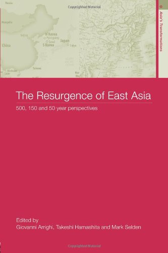 The Resurgence Of East Asia 500 150 And 50 Year Perspectives 1st Edition Giovanni Arrighi