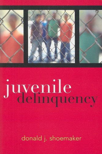Juvenile Delinquency Donald J Shoemaker