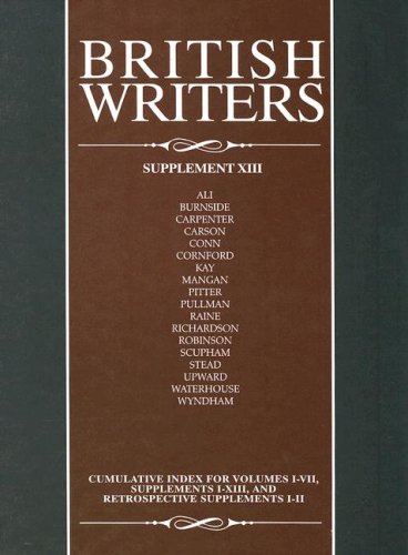 British Writers Supplement 13th Edition Jay Parini