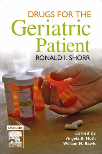 Drugs For The Geriatric Patient 1 Hardol Ronald I Shorr Md Ms