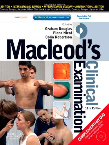 Macleods Clinical Examination With Student Consult Access 12th Edition Graham Douglas Bschons Frcp