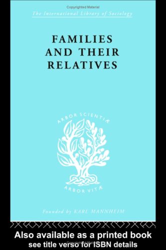 The Sociology Of Gender And The Family Families And Their Relatives 1st Edition Hubert Firth