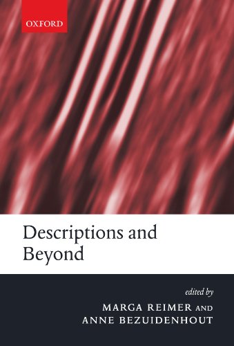 Descriptions And Beyond Marga Reimer Anne Bezuidenhout