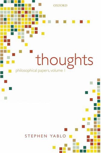 Thoughts Papers On Mind Meaning And Modality Stephen Yablo