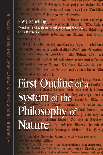 First Outline Of A System Of The Philosophy Of Nature F Wj Schelling