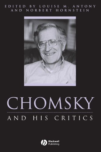 Chomsky And His Critics Louise M Antony Norbert Hornstein