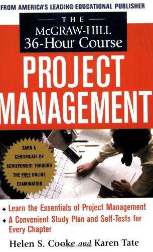 The Mcgrawhill 36hour Course Project Management 1st Edition Helen Cooke