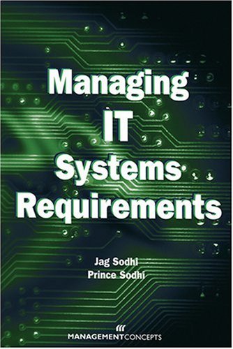 Managing It Systems Requirements Jag Sodhi Prince Sodhi