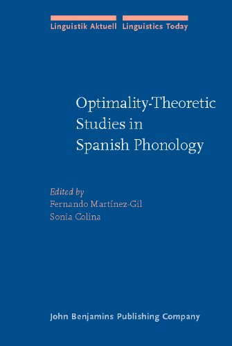 Optimalitytheoretic Studies In Spanish Phonology Fernando Martinezgil