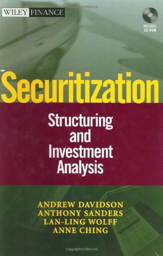 Securitization Structuring And Investment Analysis Andrew Davidson