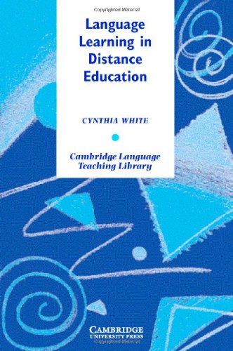 Language Learning In Distance Education Cynthia White