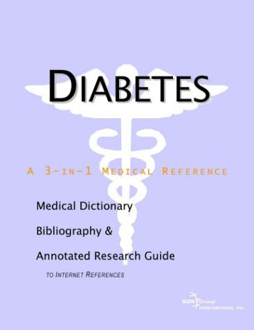 Diabetes A Medical Dictionary Bibliography And Annotated Research Guide To Internet References Health Publica Icon Health Publications