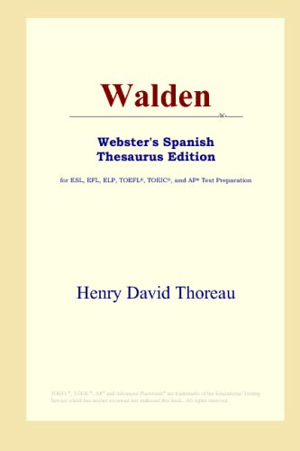 Walden Henry David Thoreau