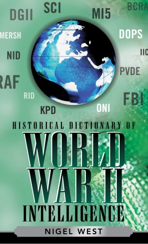 Historical Dictionary Of World War Ii Intelligence Nigel West