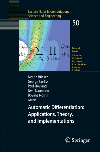Automatic Differentiation Applications Theory And Implementations 1st Edition H Martin Bcker