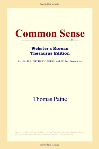 Common Sense Thomas Paine