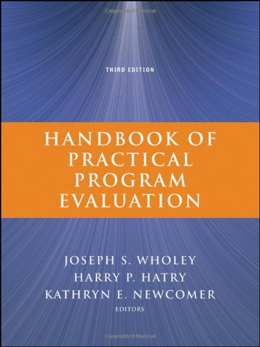 Handbook Of Practical Program Evaluation 3rd Edition Joseph S Wholey
