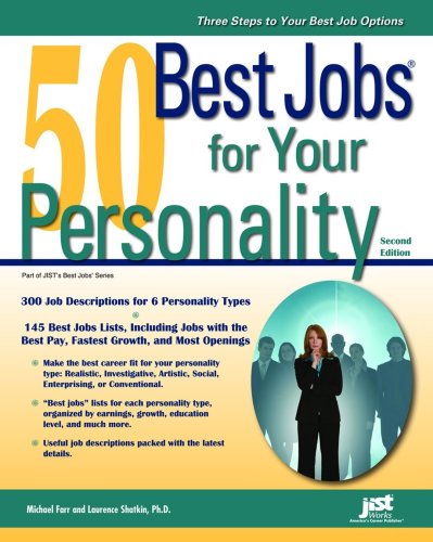 50 Best Jobs For Your Personality 2 Original Michael Farr Laurence Shatkin