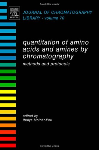 Quantitation Of Amino Acids And Amines By Chromatographymethods And Protocols 1st Edition Ibolya Molnrperl Eds